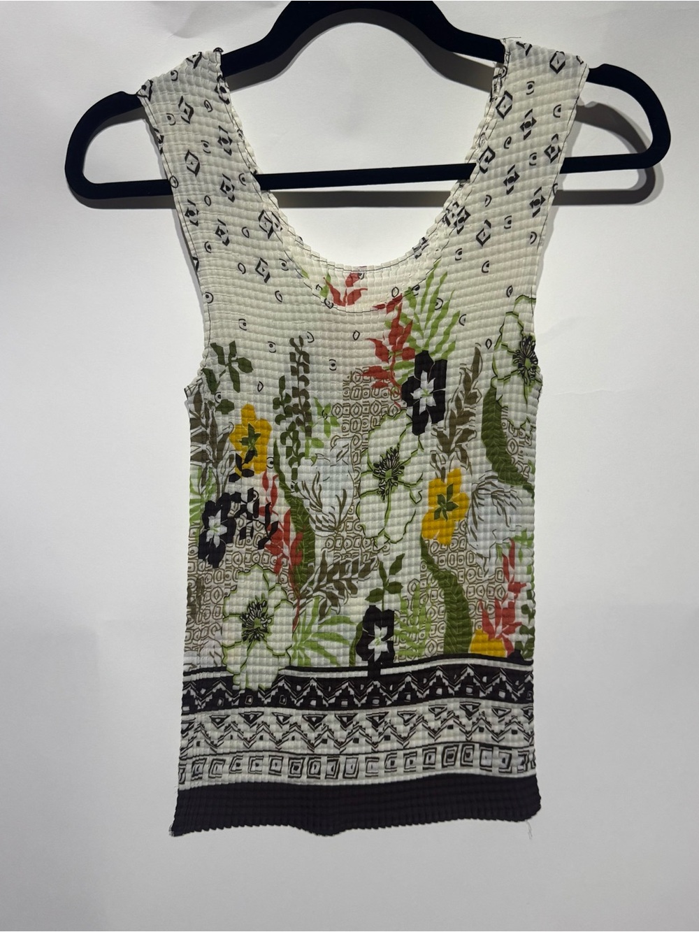 Nicola Y2K Bubble Tank Top